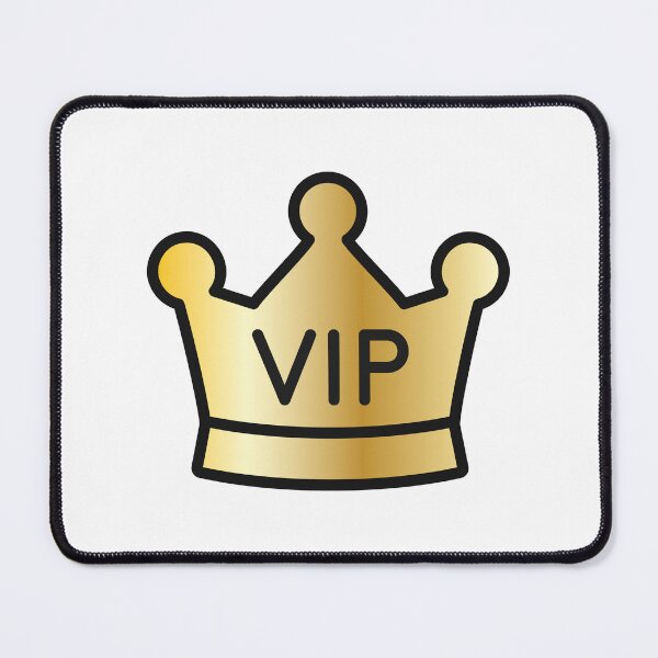 Item preview, Golden VIP Crown Premium Status designed and sold by VectorForge Studio.