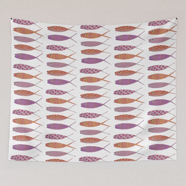 Item preview, Pink Fish Watercolor designed and sold by KakiDimock.