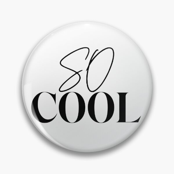 Item preview, So Cool — Minimal Text designed and sold by NNhu.