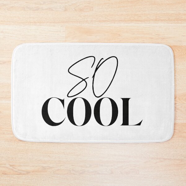 Item preview, So Cool — Minimal Text designed and sold by NNhu.