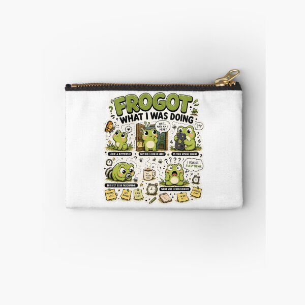Item preview, Frogot What I Was Doing | Funny Forgetful Frog Humor designed and sold by MrDev.