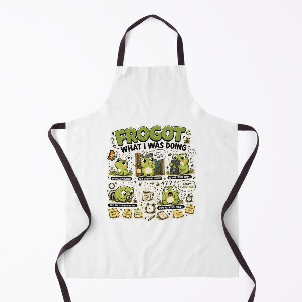 Item preview, Frogot What I Was Doing | Funny Forgetful Frog Humor designed and sold by MrDev.