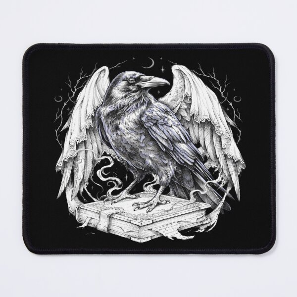 Item preview, Gothic Raven Book – Mystical Lace Wing Design designed and sold by Midnight Veil Designs.