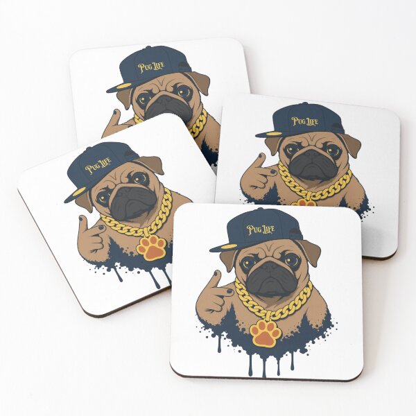 Item preview, Pug Life Hip Hop Dog Shirt designed and sold by MOSIDRIP™.