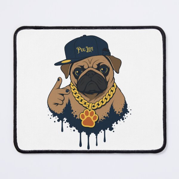 Item preview, Pug Life Hip Hop Dog Shirt designed and sold by MOSIDRIP™.