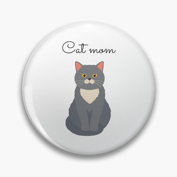 Item preview, cat mom grey cat designed and sold by my-trendy-shop.