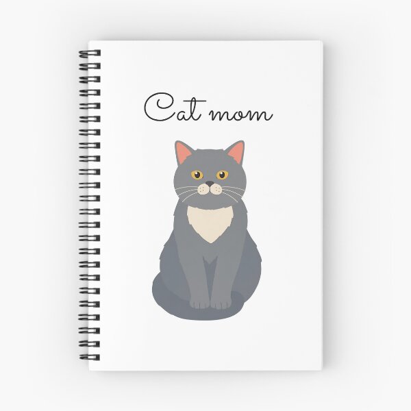 Item preview, cat mom grey cat designed and sold by my-trendy-shop.