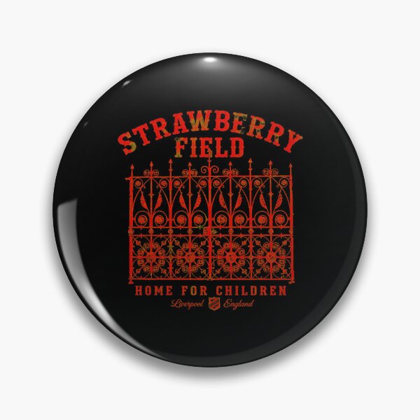 Item preview, Strawberry Field Liverpool Gates Red -62 designed and sold by ChevalierIzyy.