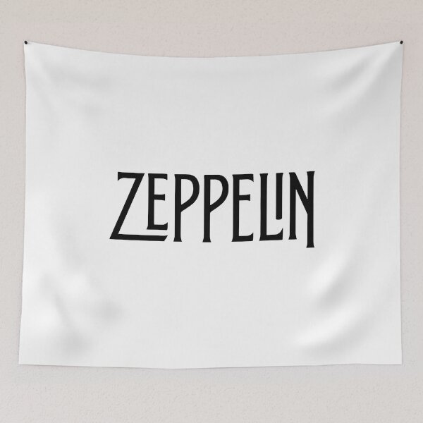 Item preview, Stylized ZEPPELIN Band Name Typography-42 designed and sold by ChevalierIzyy.