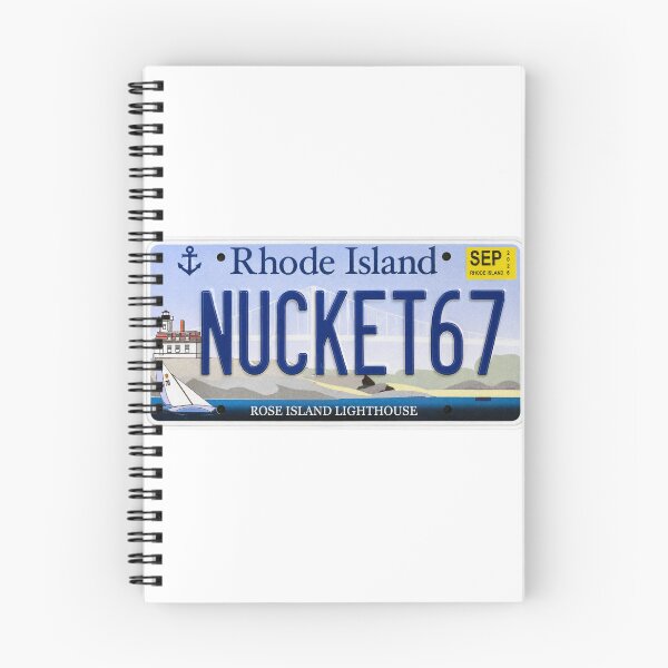 Item preview, Rhode Island Nucket 67 license plate  designed and sold by Nantucket67.