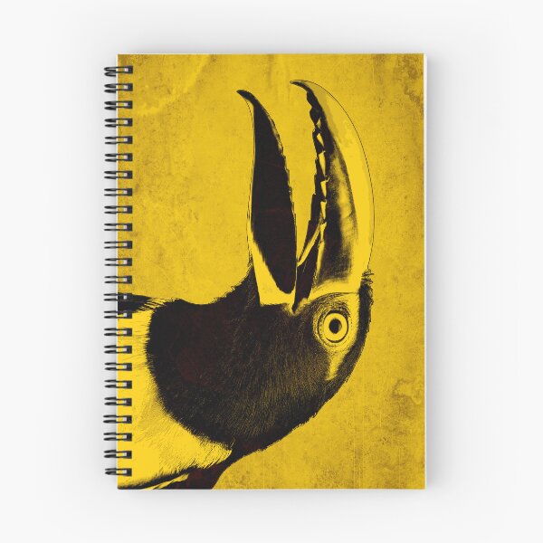 Item preview, Yellow Aracari Toucan With Open Serrated Bill designed and sold by Ghoul Enterprises.