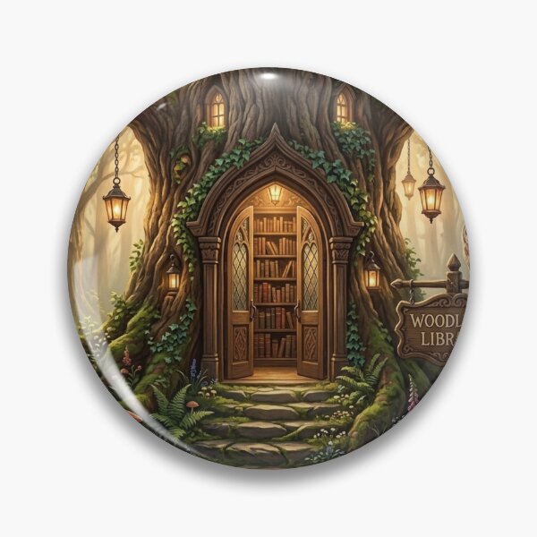 Item preview, The Enchanted Woodland Library designed and sold by Nexyra_Labs Art Studios.