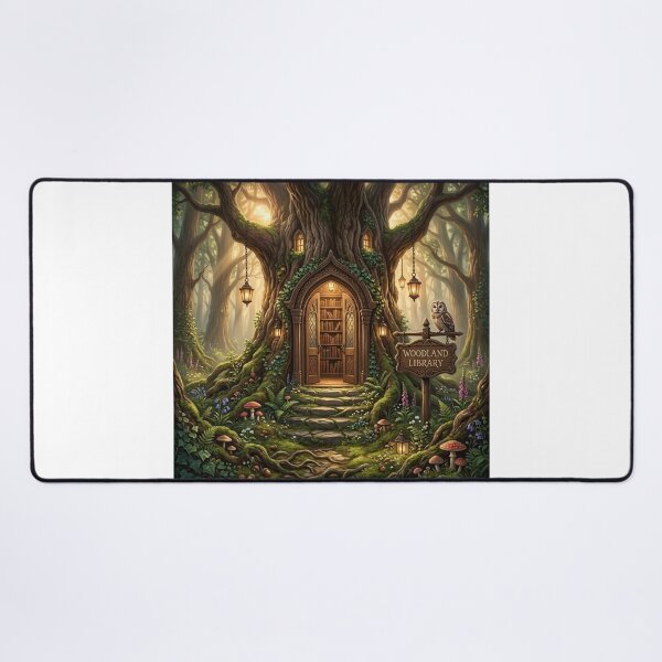 Item preview, The Enchanted Woodland Library designed and sold by Nexyra_Labs Art Studios.