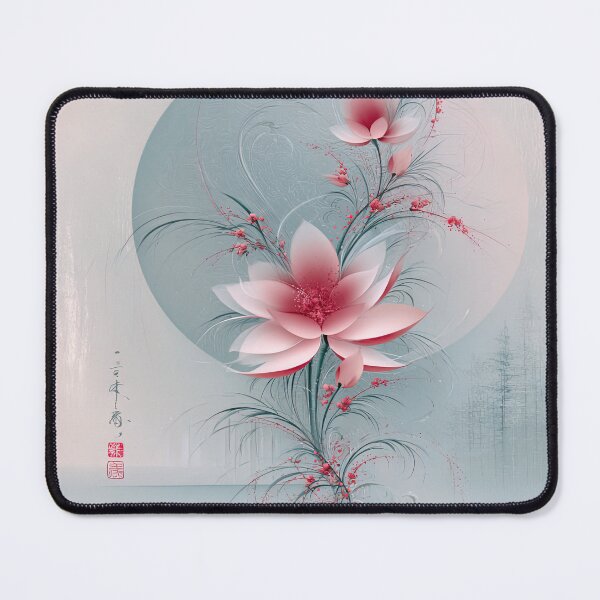 Item preview, Lotus Bloom under Moonlit Haze designed and sold by bloorose.