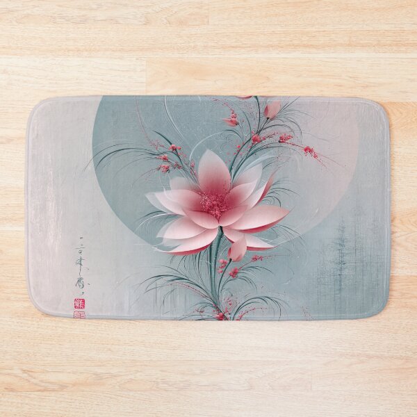 Item preview, Lotus Bloom under Moonlit Haze designed and sold by bloorose.