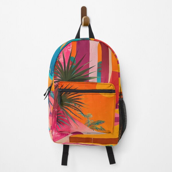 Item preview, Retro Miami Tropical Architecture – Vibrant 80s Vaporwave Art designed and sold by Artdavesalzburg.