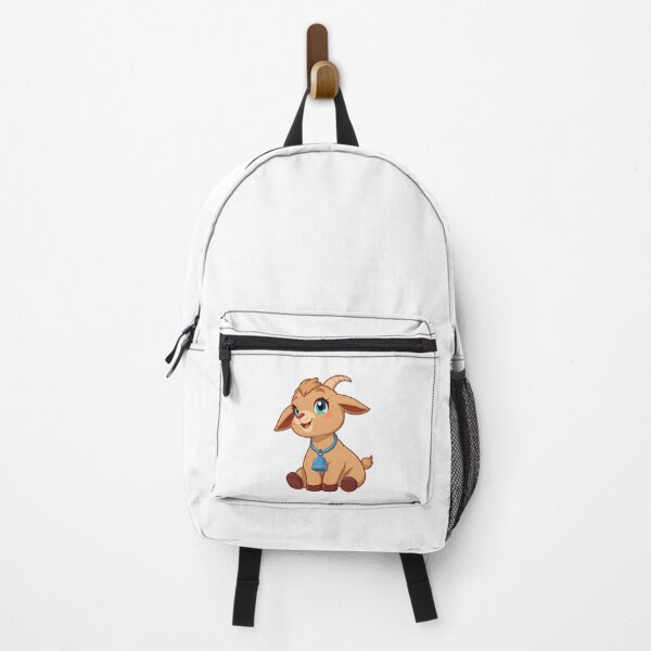 Item preview, Cute kawaii brown goat with a bell 03 designed and sold by ChameleonStars.