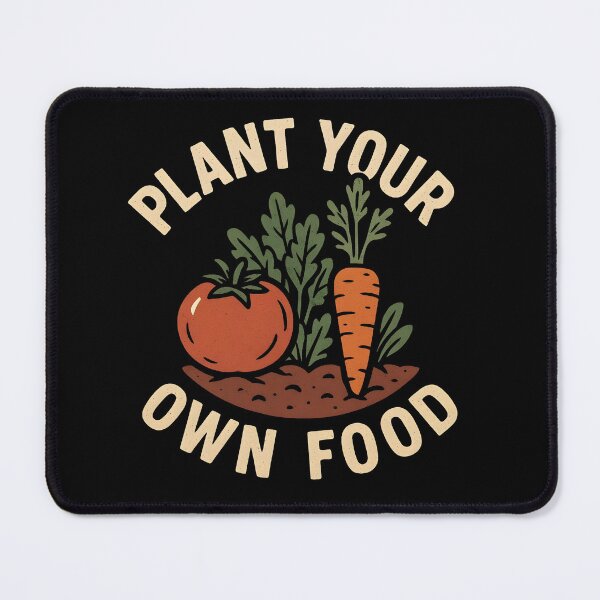 Item preview, Plant Your Own Food Vintage Gardening Vegetable Gardener designed and sold by Photo-Sphere101.