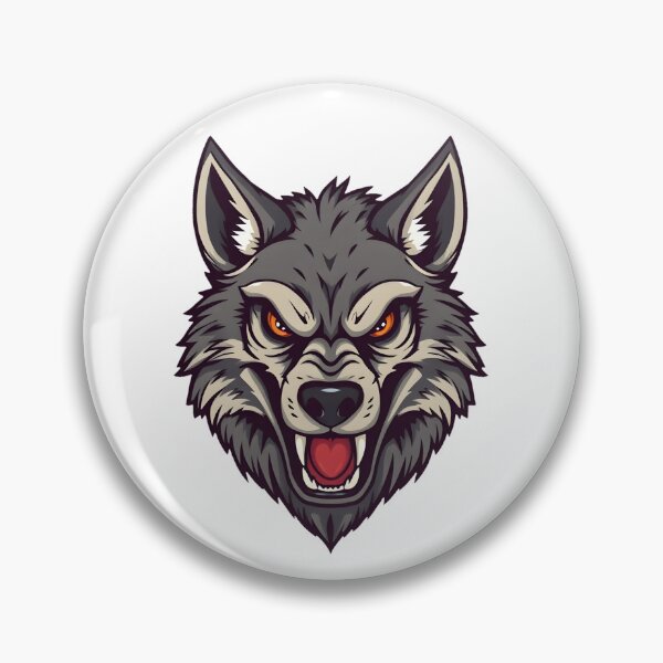Item preview, Cartoon Wolf  designed and sold by shelteredinside.
