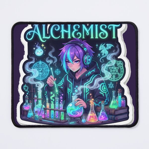 Item preview, Alchemist - Anime Science Lab Sticker designed and sold by CreativeLook25.