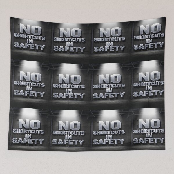 Item preview, NO SHORTCUTS IN SAFETY designed and sold by safetygearpro.