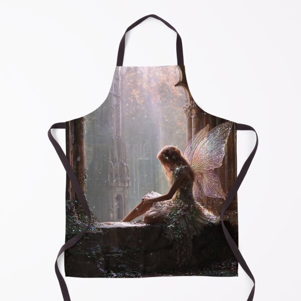 Item preview, Fairy Resting in Ancient Castle Ruins designed and sold by Storybook Botanica.