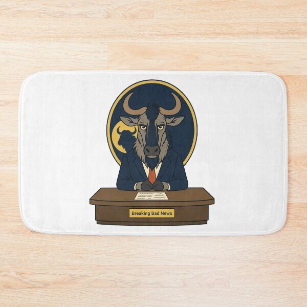 Item preview, Wildebeest Breaking Bad News Shirt designed and sold by MOSIDRIP™.
