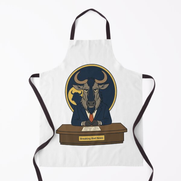 Item preview, Wildebeest Breaking Bad News Shirt designed and sold by MOSIDRIP™.