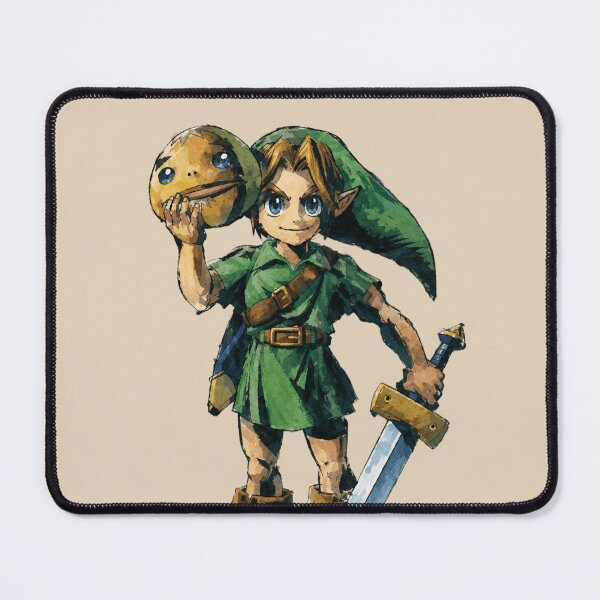 Item preview, The Legend of Zelda Link Majora's Mask designed and sold by ZOHRR.