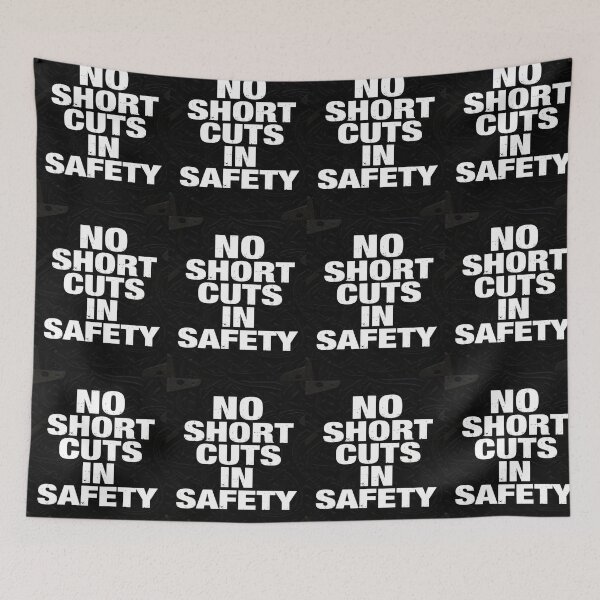 Item preview, NO SHORTCUTS IN SAFETY designed and sold by safetygearpro.