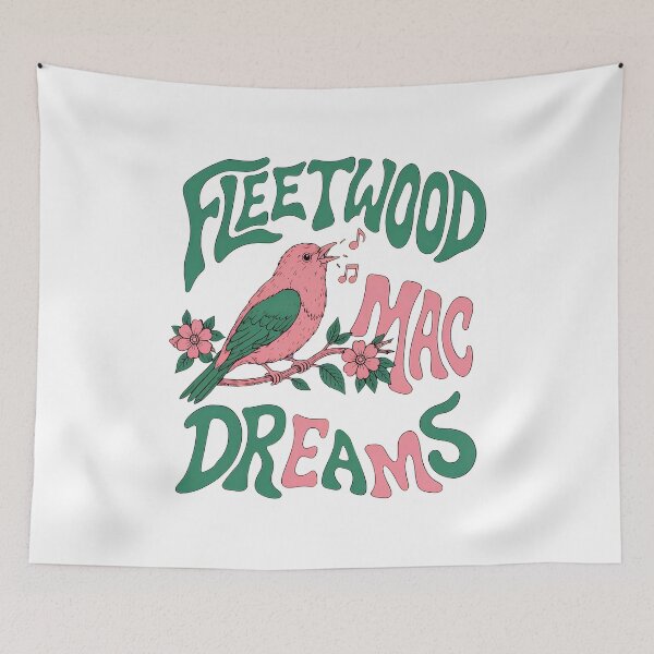 Item preview, Vintage Fleetwood Mac Dreams Retro 70s Rock Bird designed and sold by Catsi-Nook-Art.