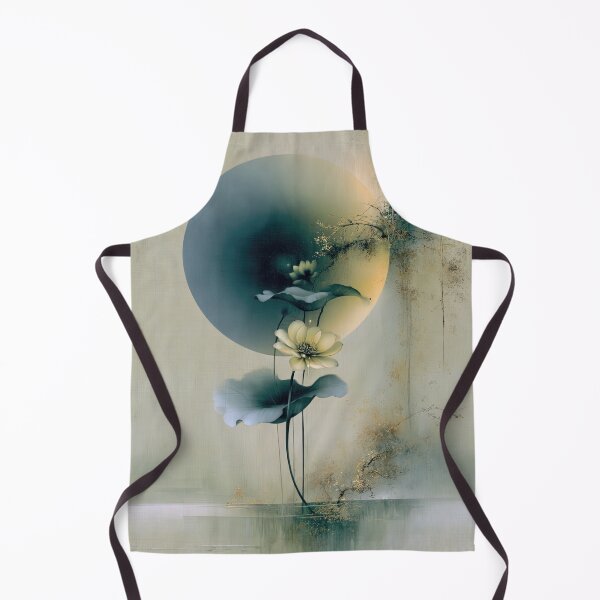 Item preview, Celestial Lotus in Gold and Slate designed and sold by bloorose.
