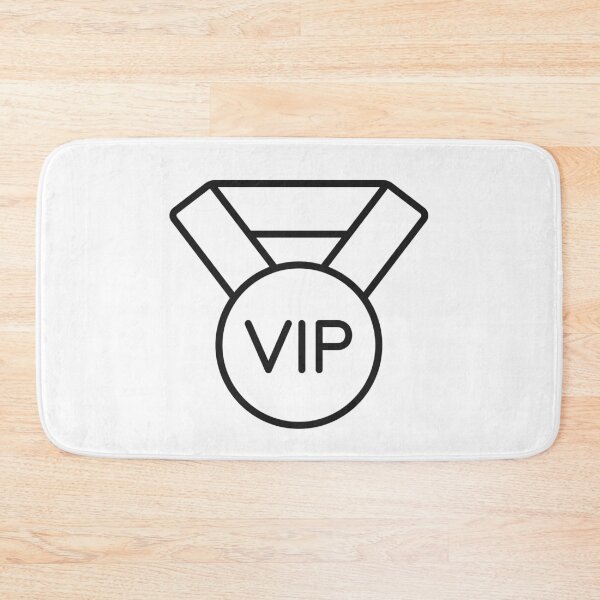 Item preview, VIP Medal Exclusive Award Badge designed and sold by VectorForge Studio.