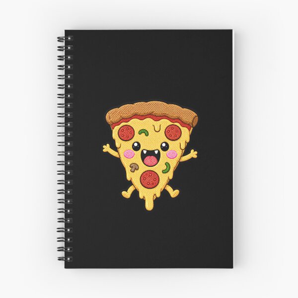 Item preview, Pizza Monster Kawaii Embroidery Patch Illustration designed and sold by ColorSplash123.