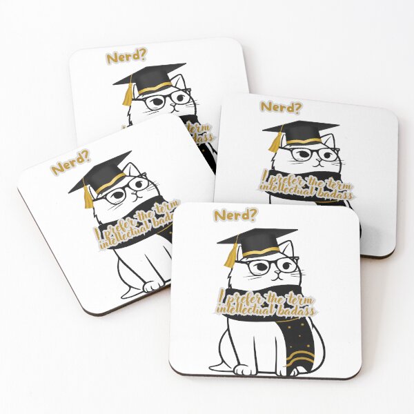 Item preview, Cute Nerdy Cat designed and sold by Vinaelly.