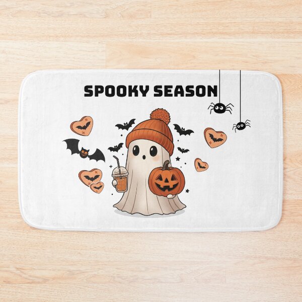 Item preview, Ghost Sipping Coffee and being Spooky designed and sold by CursedButCute1.