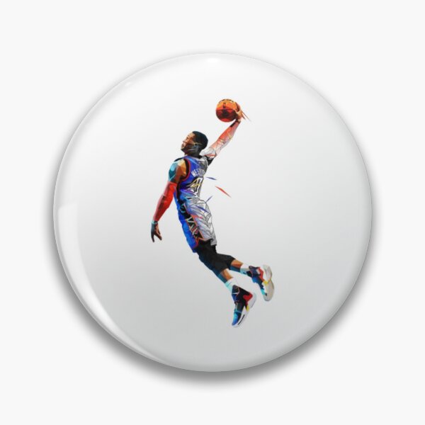 Item preview, Russell Westbrook Low Poly designed and sold by cortezbarronvv.