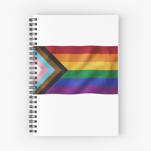Item preview, Progress Pride Flag Vintage Distressed LGBTQ Rainbow Flag designed and sold by  MV MERCH-ZONE.