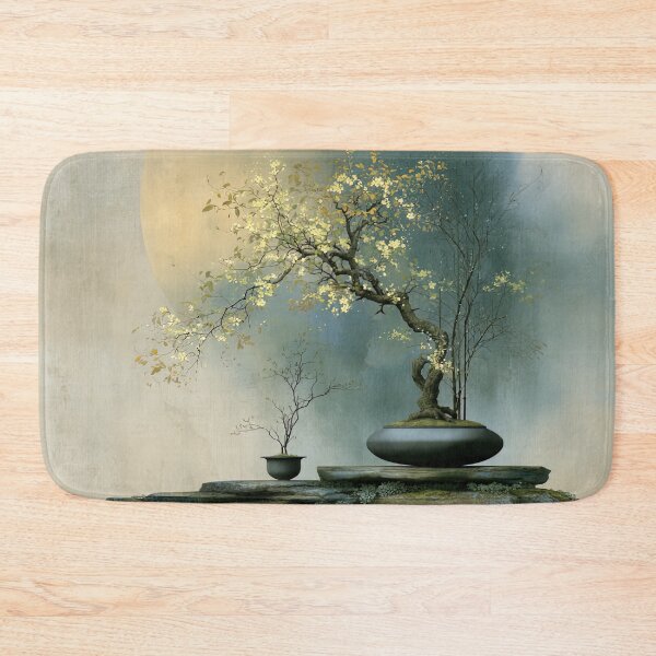 Item preview, Luminous Bonsai under the Teal Moon designed and sold by bloorose.
