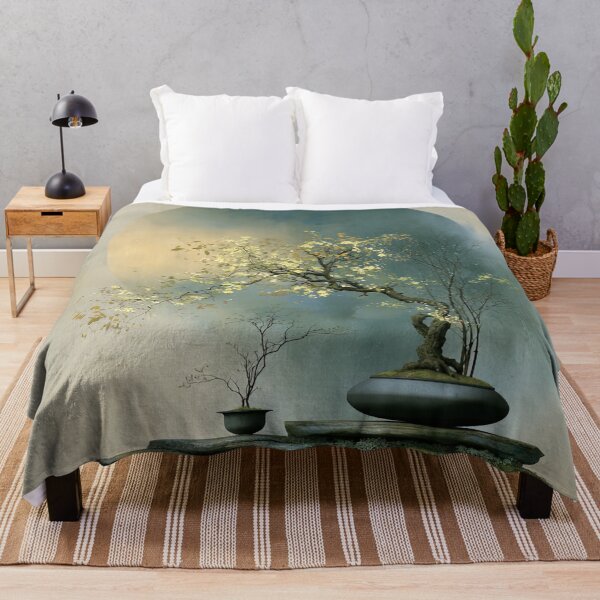 Item preview, Luminous Bonsai under the Teal Moon designed and sold by bloorose.