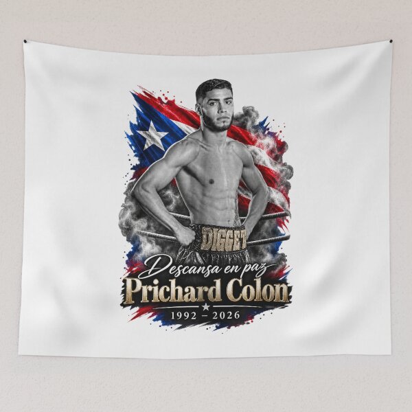 Item preview, Prichard Colon, Puerto Rican Boxer , Vintage Boxing Graphic , Fight Night Tribute designed and sold by DreadFlockArt.