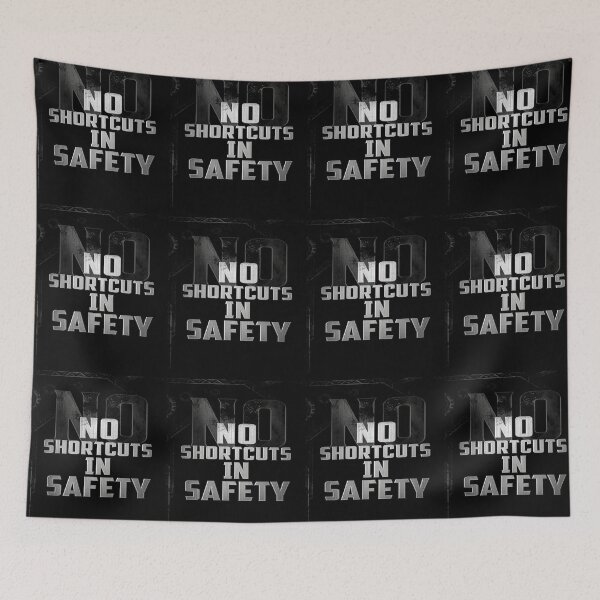 Item preview, NO SHORTCUTS IN SAFETY designed and sold by safetygearpro.