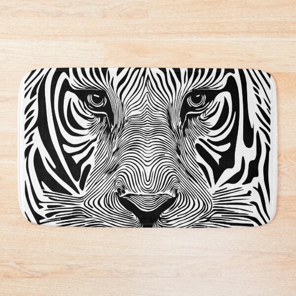Item preview, Zebra Tiger Optical Illusion designed and sold by GRFORA.