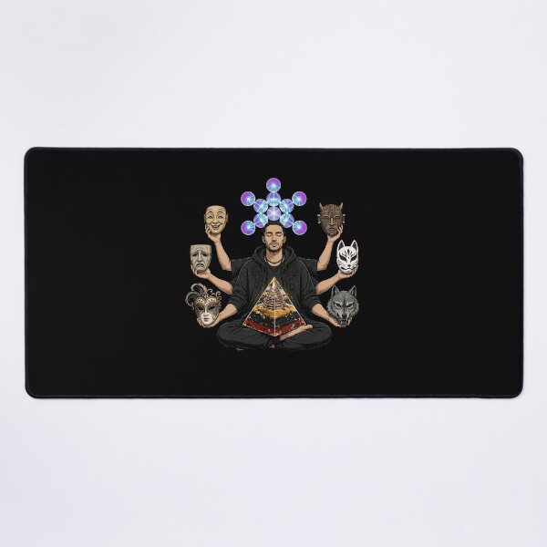 Item preview, The Six Masks of Ego Meditation Art designed and sold by Humbert1601.