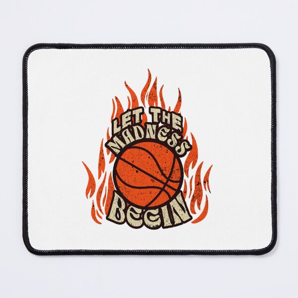 Item preview, Let The Madness Begin Flaming Basketball Tournament designed and sold by drchzak.