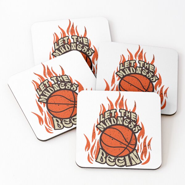 Item preview, Let The Madness Begin Flaming Basketball Tournament designed and sold by drchzak.