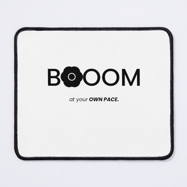 Item preview, Bloom At Your Own Pace Minimalist Flower Typography Design designed and sold by VanSum.