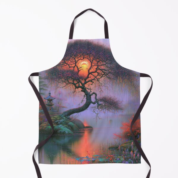 Item preview, Dusk Beyond the Willow Canopy designed and sold by bloorose.
