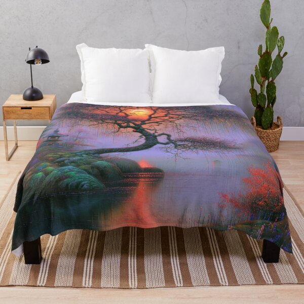 Item preview, Dusk Beyond the Willow Canopy designed and sold by bloorose.
