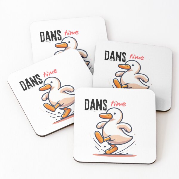 Item preview, Dancing Duck Cartoon, Funny Dance Time designed and sold by gkhanco.